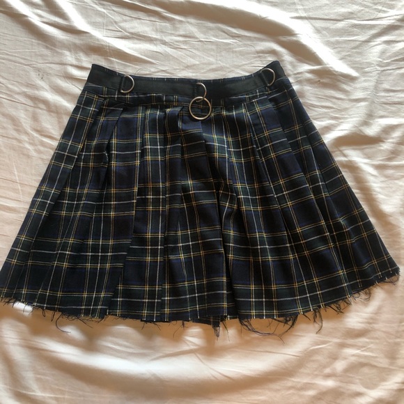 Dolls Kill Dresses & Skirts - Current Mood Dress Code Plaid Skirt